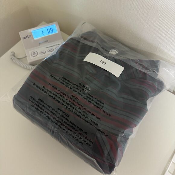 Duluth Trading Co Men's Striped Button Down Shirt - Red and Gray - Picture 11 of 11